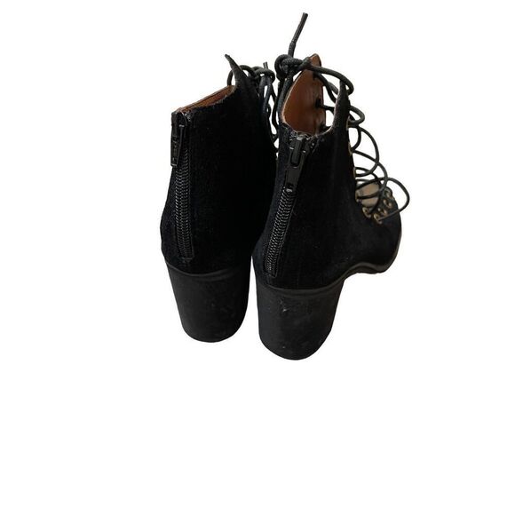 Jeffrey Campbell Cors Laceup Bootie Black Size 8.5 - Picture 3 of 5